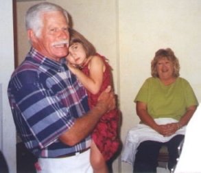 Darry Wood & granddaughter Savannah, Pat ANDERSON Robinson