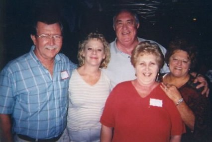 Bill Burr, Vance Broome's friend, Vance Broome, Betty BROOME Burr, Kay RIVES Phillips