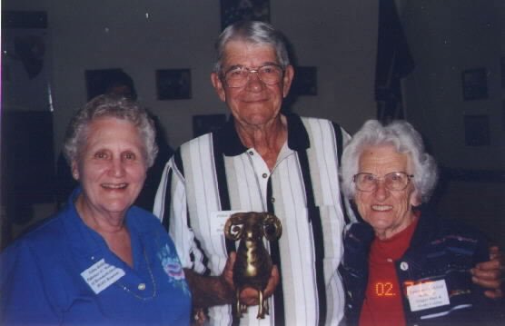 Edna Kelley, Pellon Morris, & Lauretta Crichfield